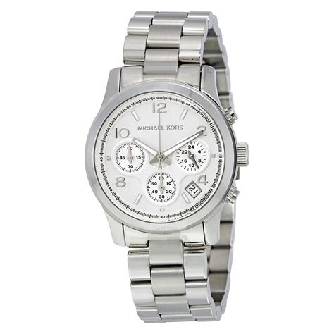 michael kors watches silver|silver michael kors watch sale.